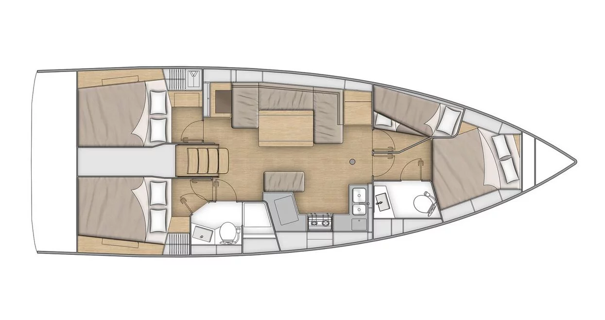 Oceanis 40.1 (Mojito)  - 19