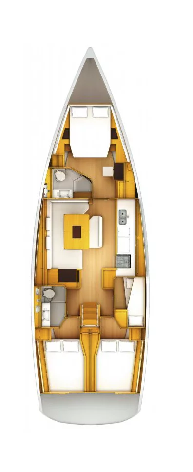 Sun Odyssey 509 - 4 cab. (Ilona)  - 1