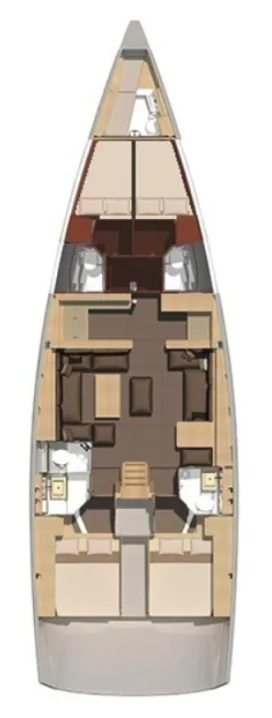 Dufour 560 GL - 4 + 1 cab. (Petrovich)  - 1