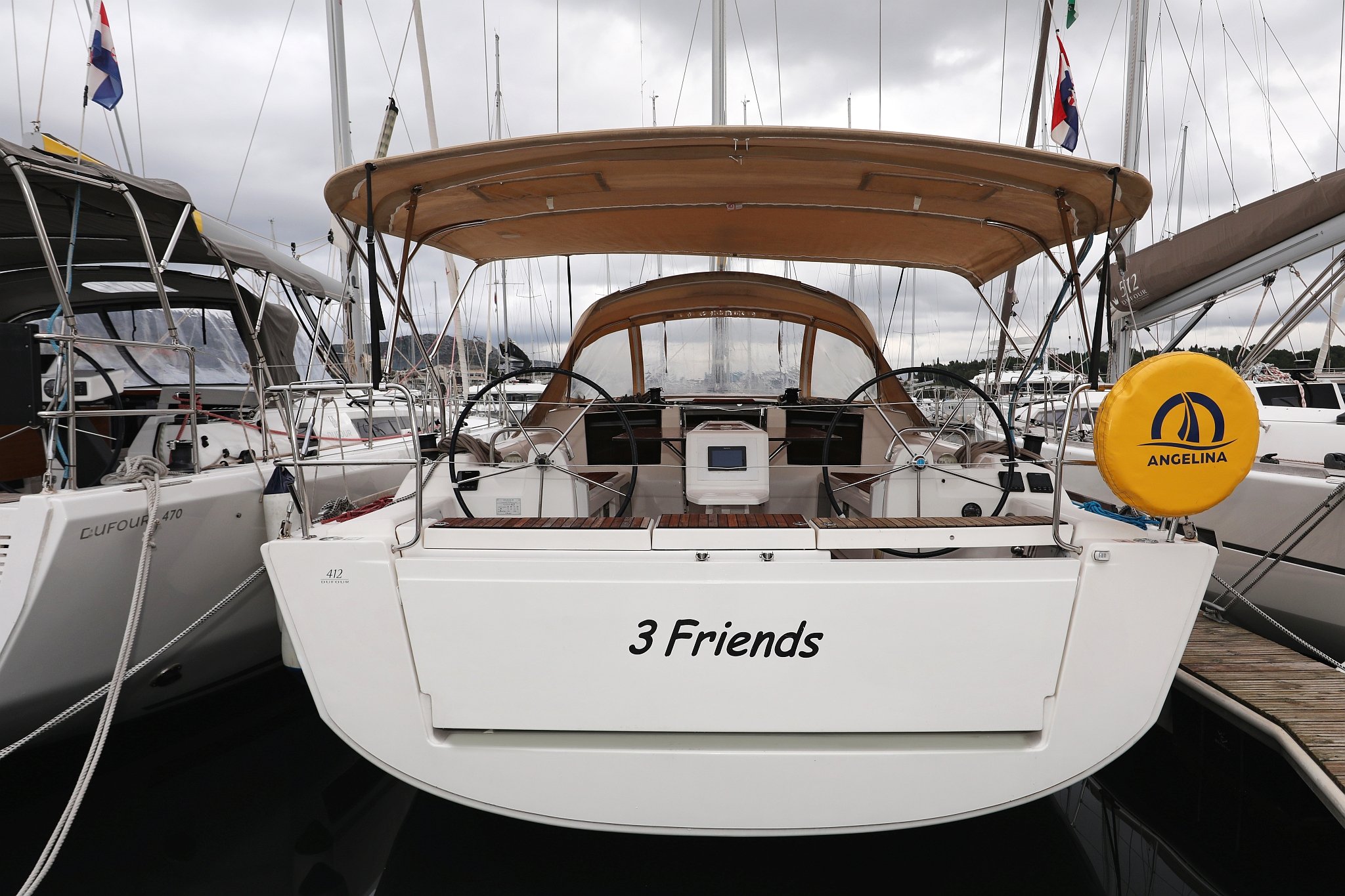Photo #1 - Dufour 412 GL (3 Friends) en Sibenik - 32726
