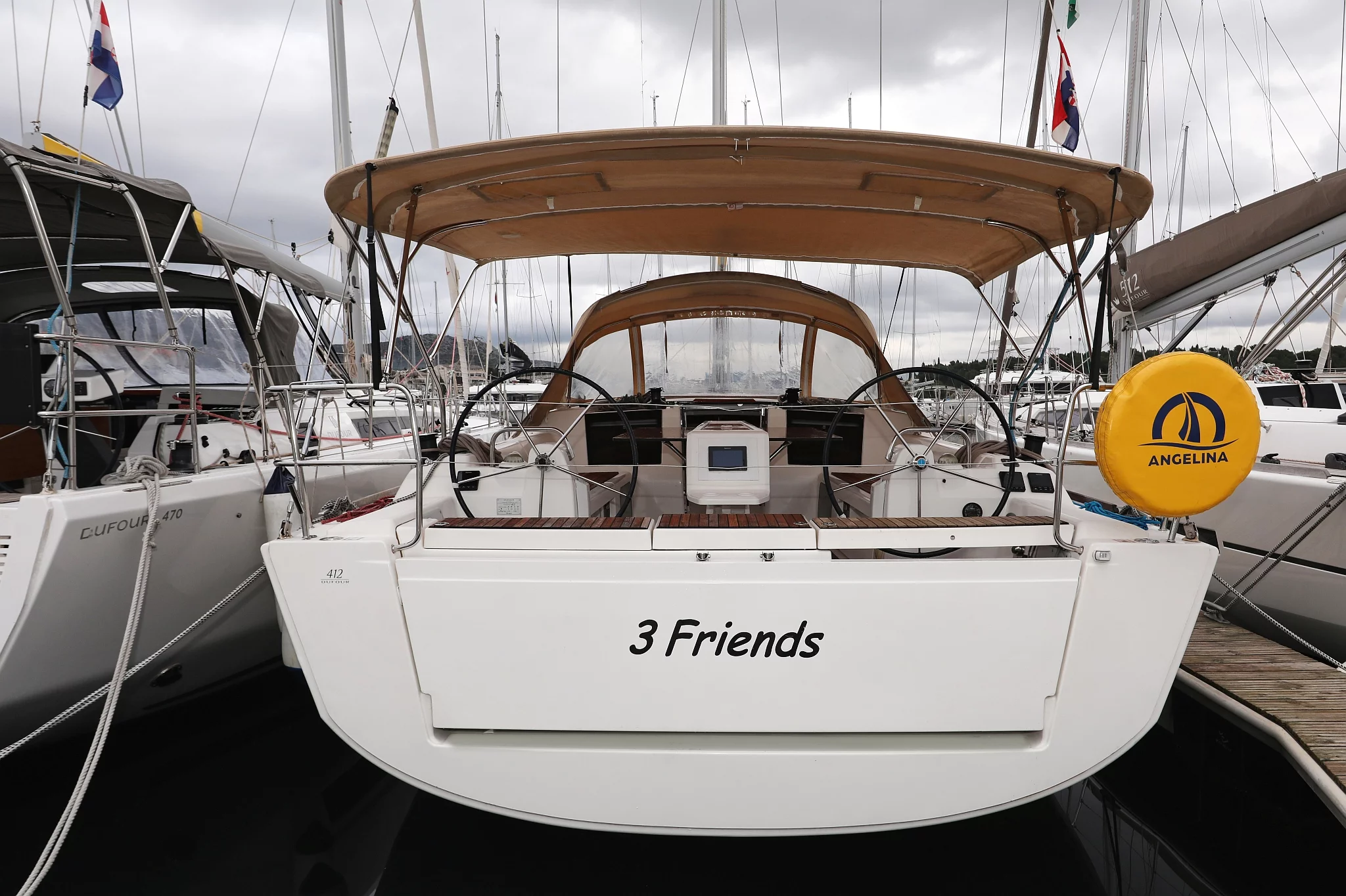 Dufour 412 GL (3 Friends)  - 0