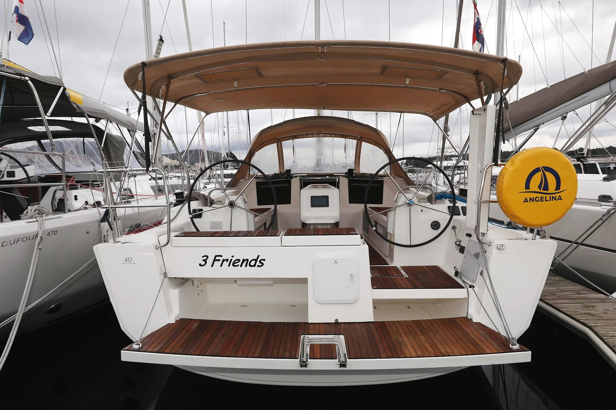 Dufour 412 GL (3 Friends)  - 2