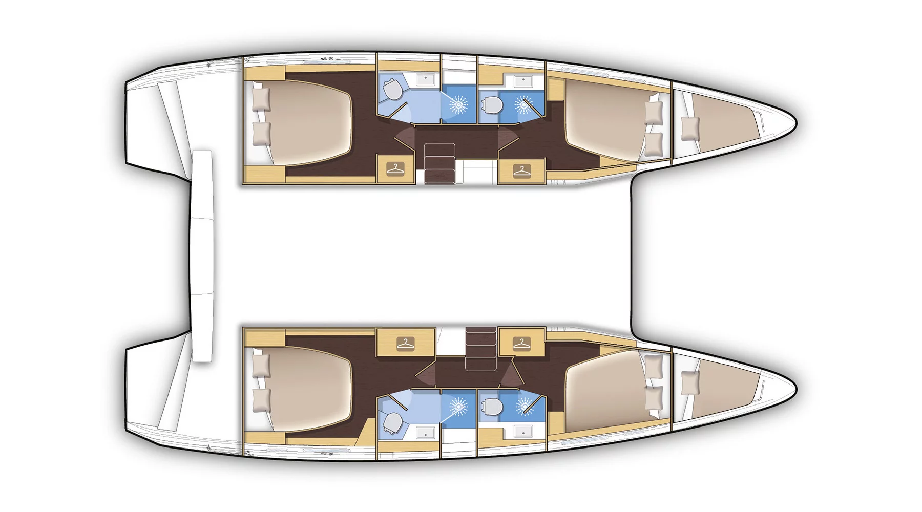 Lagoon 42 - 4 + 2 cab. (Breeze)  - 1