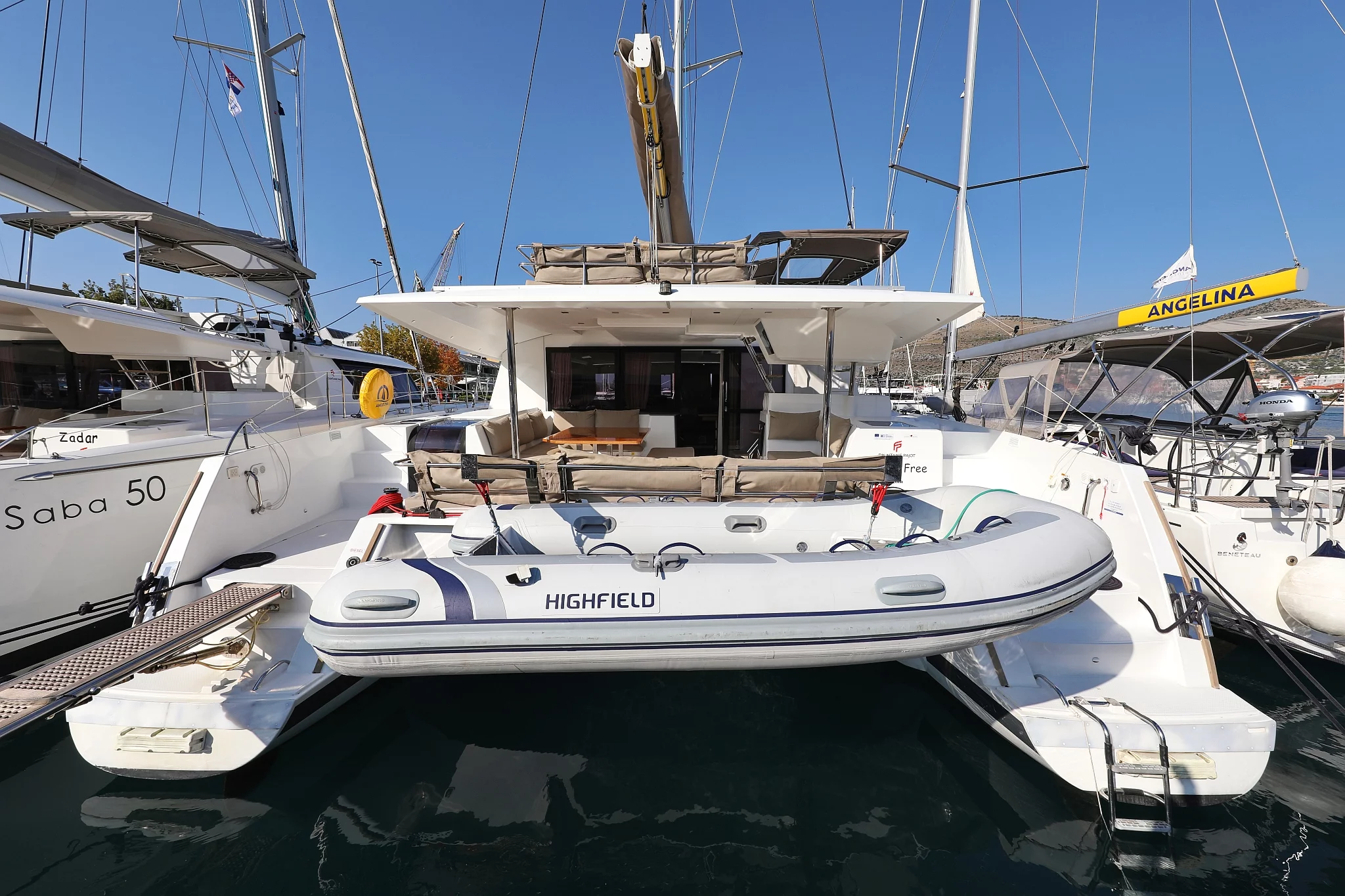 Fountaine Pajot Saba 50 - 6 + 1 cab. (Feeling Free)  - 0