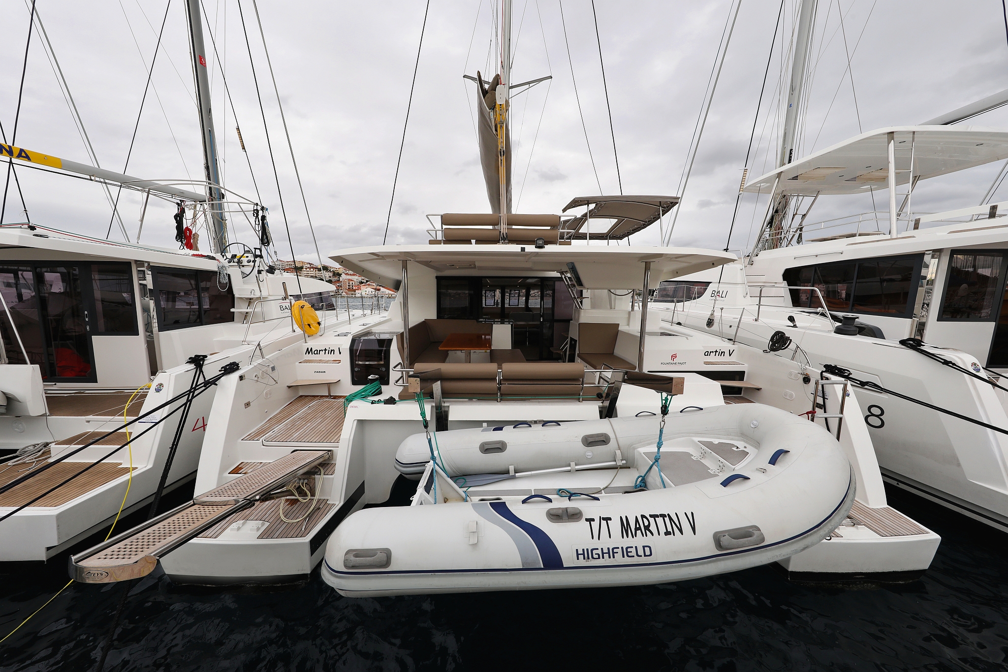 Photo #1 - Fountaine Pajot Saona 47 Quintet - 5 + 1 cab. (Martin V) en Rogoznica - 32764