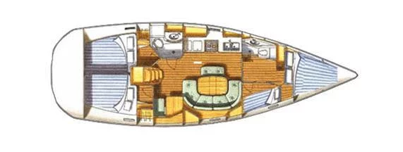 Oceanis Clipper 411 - 4 cab. (Nemesis)  - 1