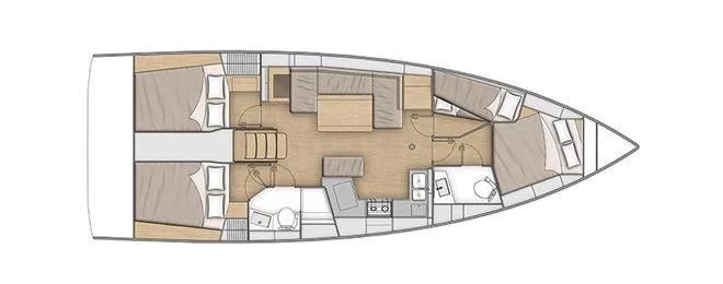 Oceanis 40.1 (Kos 40.5)  - 1