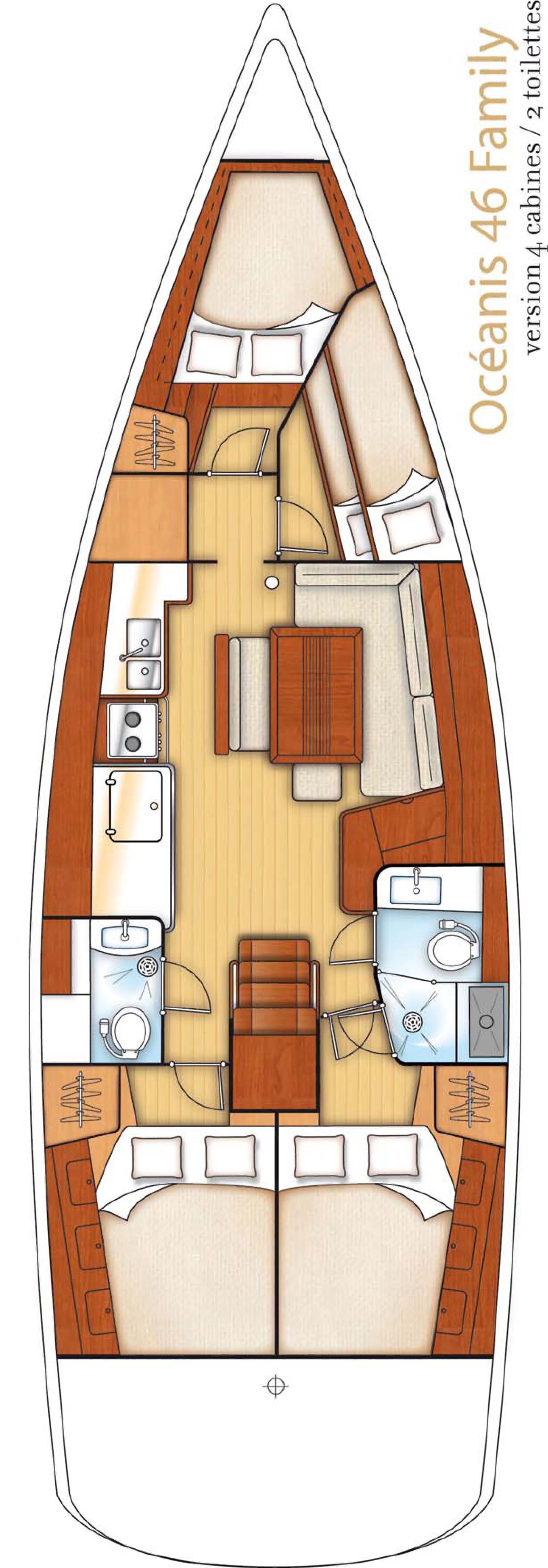 Oceanis 46 - 4 cab. (Zoe)  - 1
