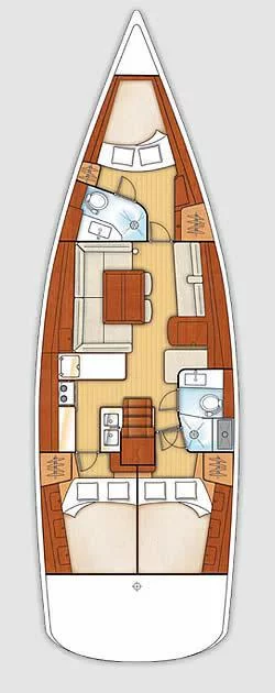 Oceanis 46 - 3 cab. (Viento)  - 1