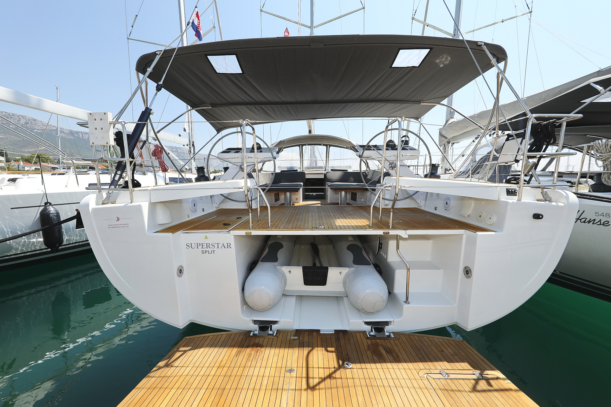 Photo #9 - Hanse 588 - 5 + 1 cab. (Superstar) en Sibenik - 33337