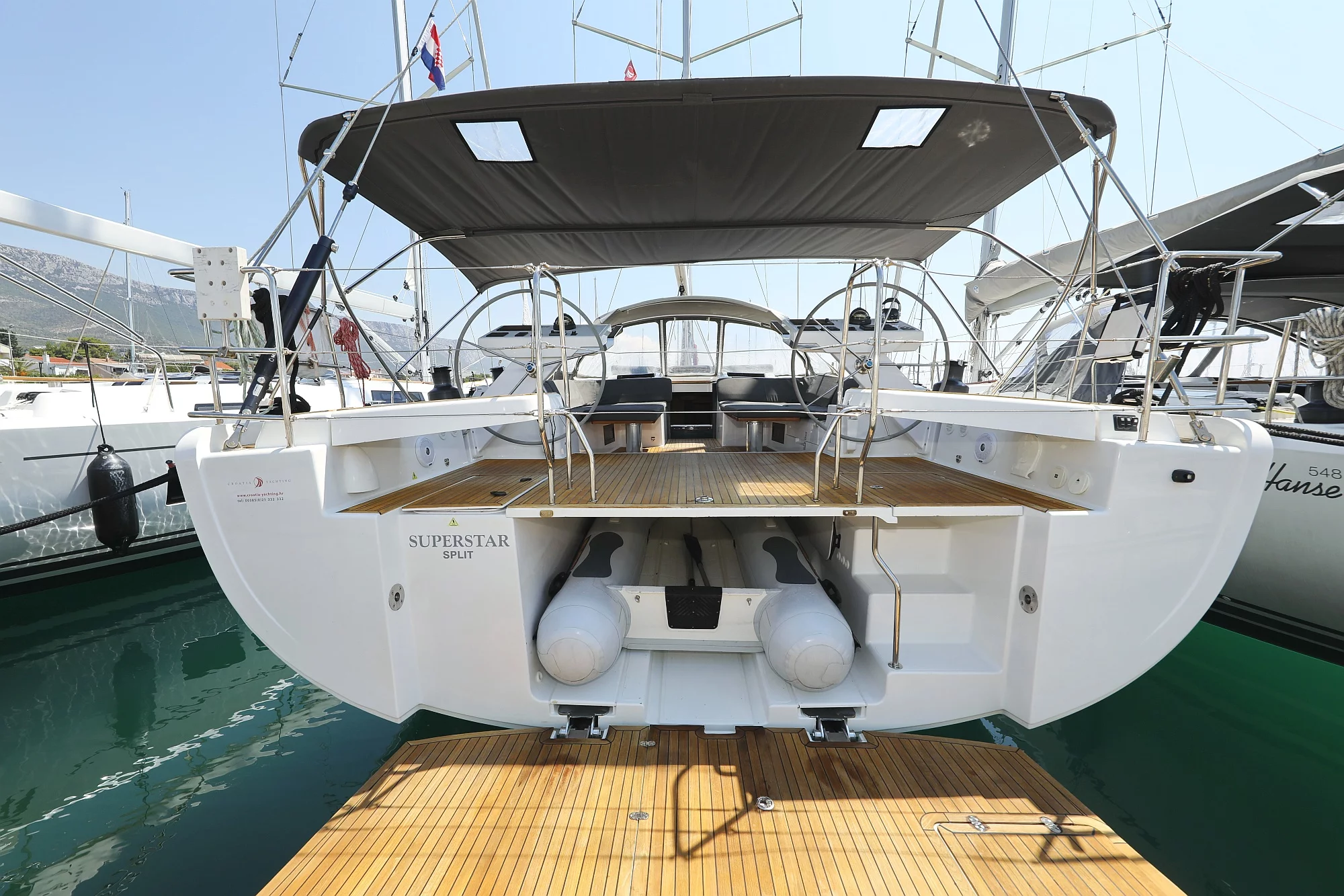 Hanse 588 - 5 + 1 cab. (Superstar)  - 8