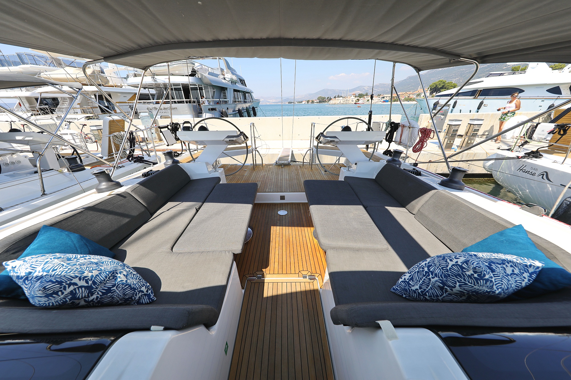 Photo #15 - Hanse 588 - 5 + 1 cab. (Superstar) en Sibenik - 33337