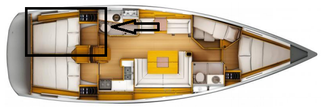 Photo #6 - Sun Odyssey - DOUBLE CABIN (Sailing school - double cabin) in Trogir - 33356