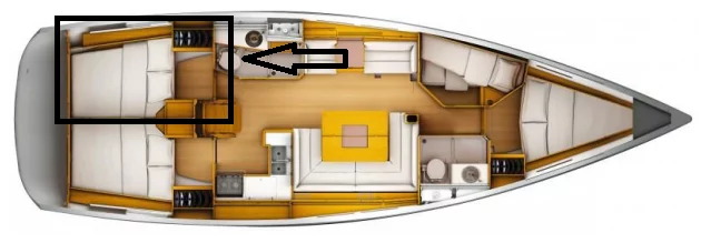 Sun Odyssey - DOUBLE CABIN (Sailing school - double cabin)  - 5