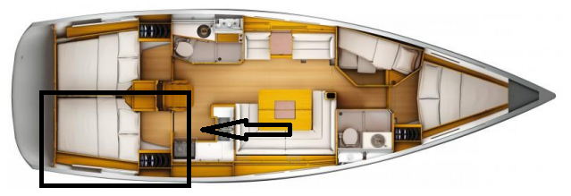 Photo #6 - Sun Odyssey - DOUBLE CABIN (Sailing school - double cabin) in Trogir - 33357