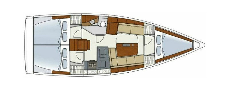 Photo #2 - Hanse 345 (Ursa Minor) in Preveza - 33629