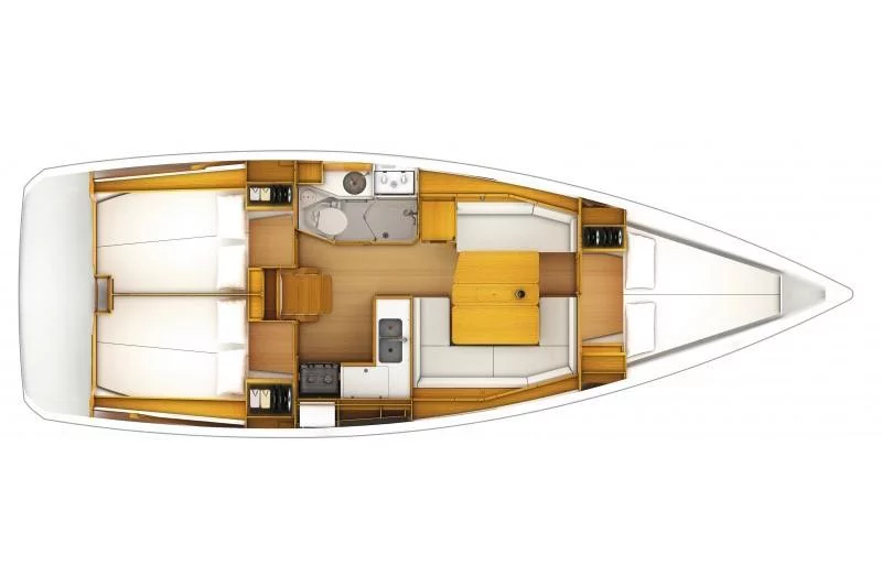 Sun Odyssey 389 (Agios Georgios)  - 7