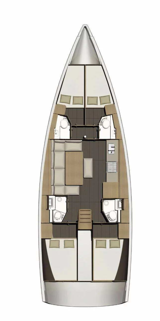 Dufour 460 GL (Pinacolada)  - 1
