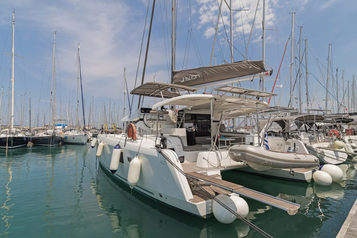 Lagoon 42 - 4 + 2 cab. (White Waves)  - 10
