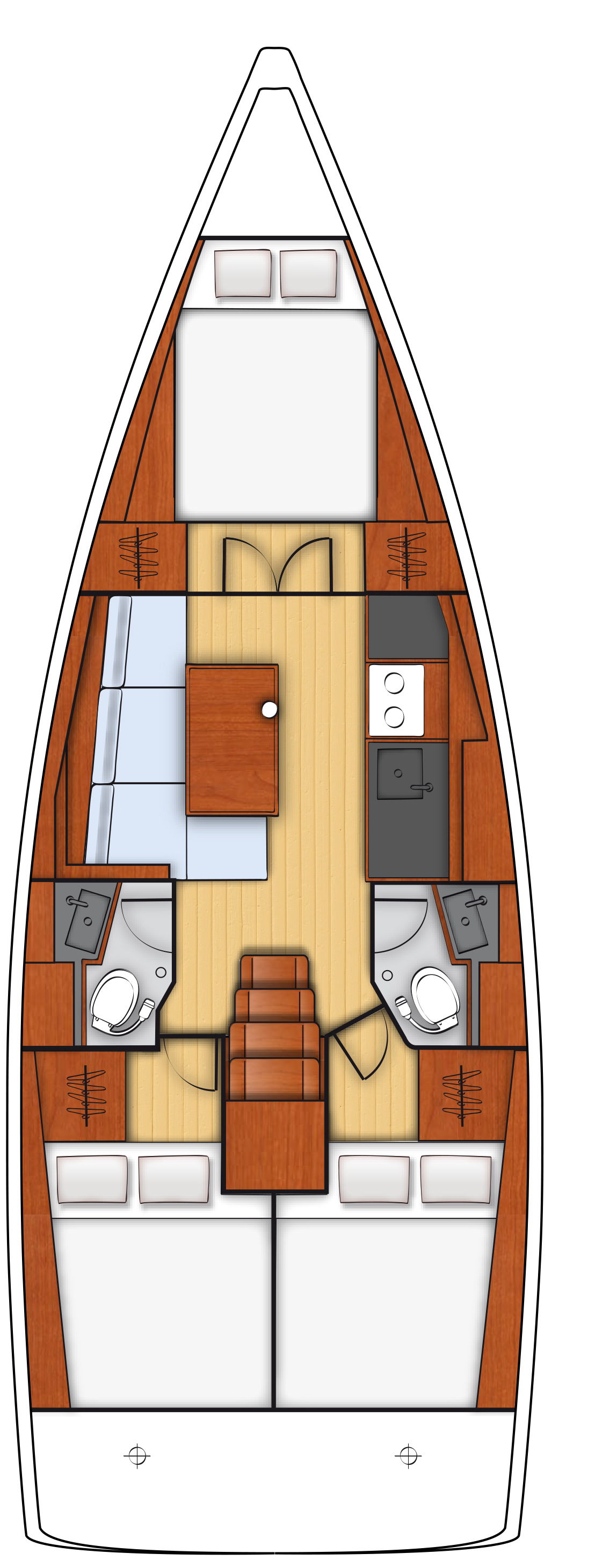 Photo #18 - Oceanis 38.1 (Rosa Bella) en Fethiye - 33803