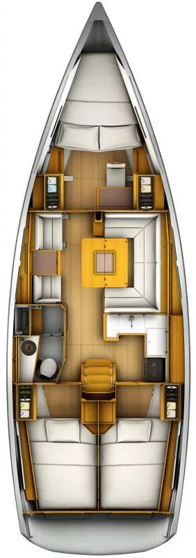 Sun Odyssey 419 - 3 cab. (Foxy)  - 1