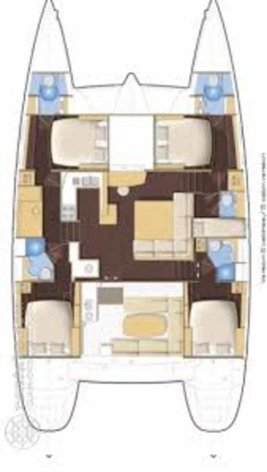 Lagoon 500 - 4 cab. (Vip One)  - 1