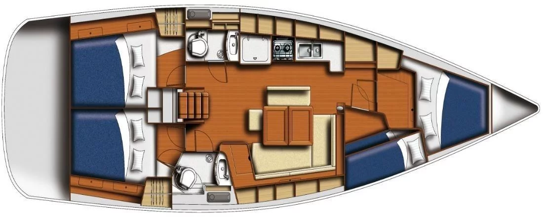 Oceanis 43 (Fantasea)  - 1