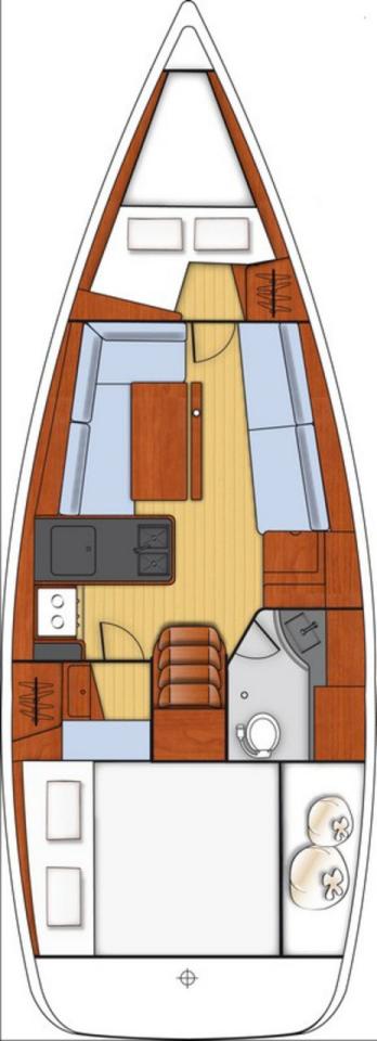 Photo #2 - Oceanis 31 (Honey) in Split - 33935