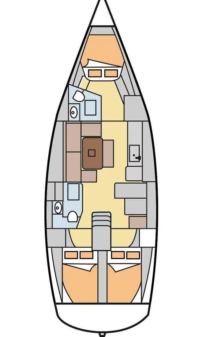 Dufour 405 GL (Namaste)  - 1