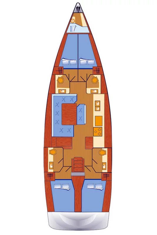 Sun Odyssey 519 - 4 + 1 cab. (Belle Epoque)  - 1
