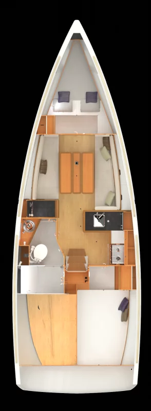 Sun Odyssey 349 - 2 cab. (Riga)  - 1