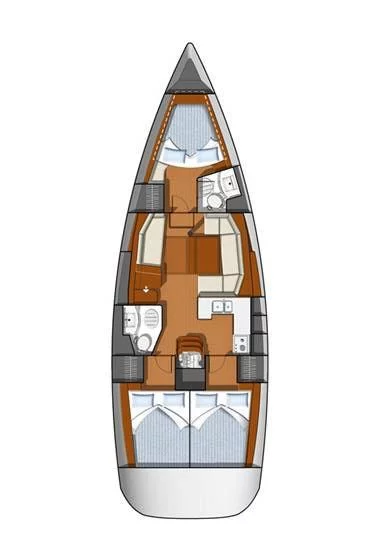 Sun Odyssey 419 - 3 cab. (Perseas)  - 1