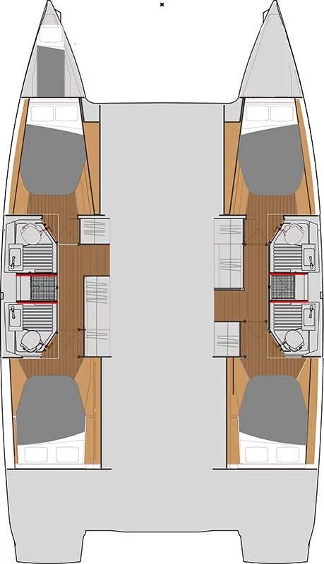 Fountaine Pajot Astrea 42 - 4 + 1 cab. (Time Thief)  - 1