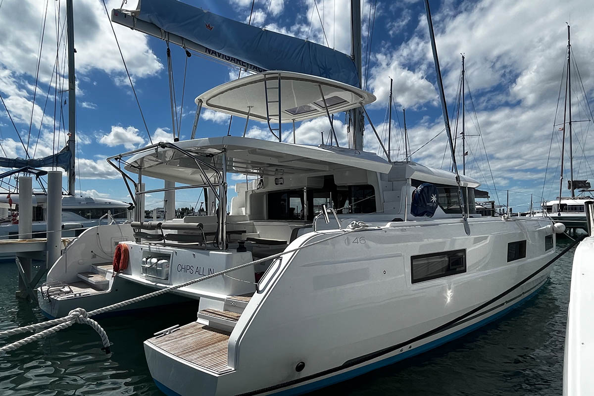 Photo #1 - Lagoon 46 - 4 + 2 cab. (Chips All In) in Nanny Cay - 34137