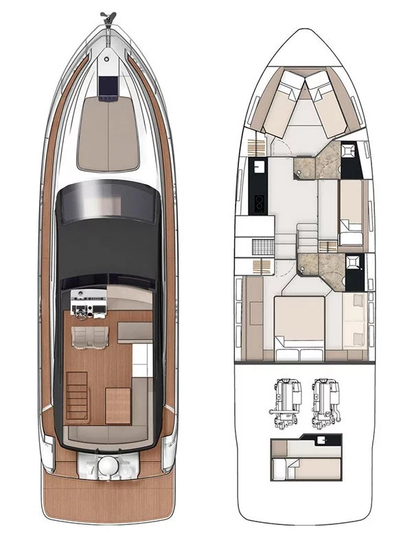 Fairline Squadron 50 (Get Lucky)  - 1
