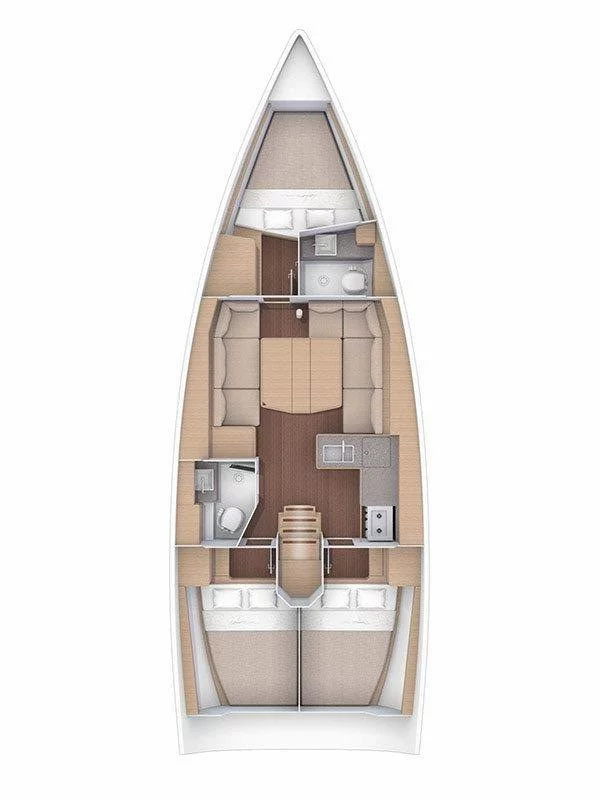 Dufour 390 GL (Barone)  - 1