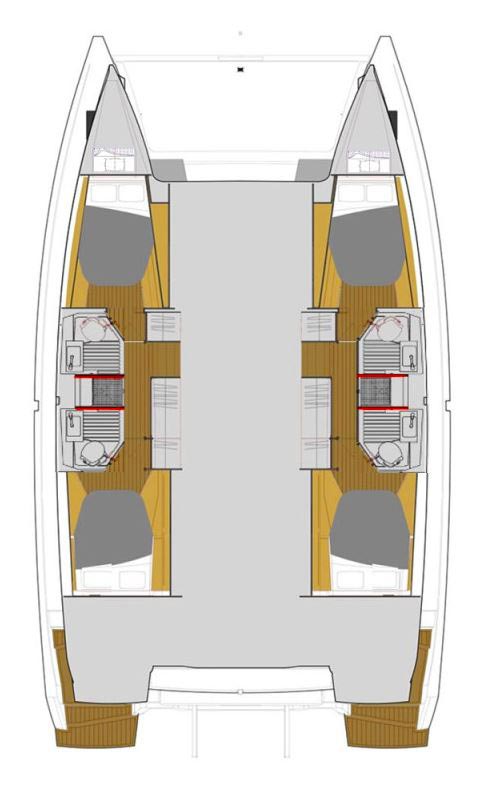 Photo #2 - Fountaine Pajot Astrea 42 - 4 + 2 cab. (La Mula) in Trogir - 34164