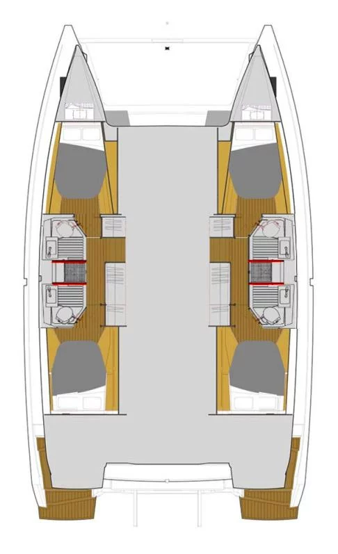 Fountaine Pajot Astrea 42 - 4 + 2 cab. (La Mula)  - 1
