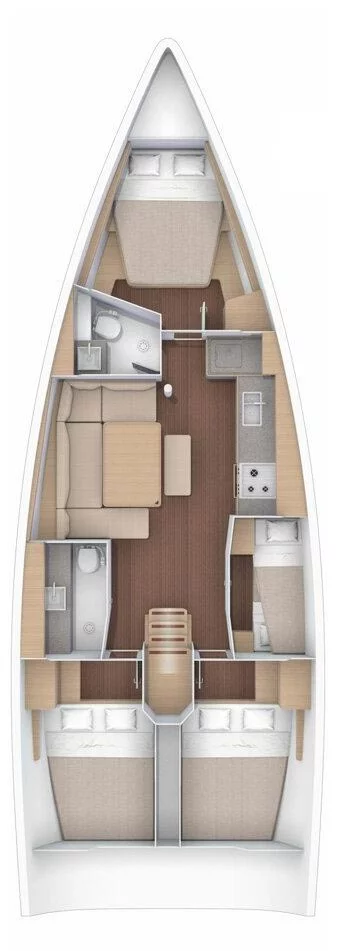 Dufour 430 (Lucia 1)  - 4