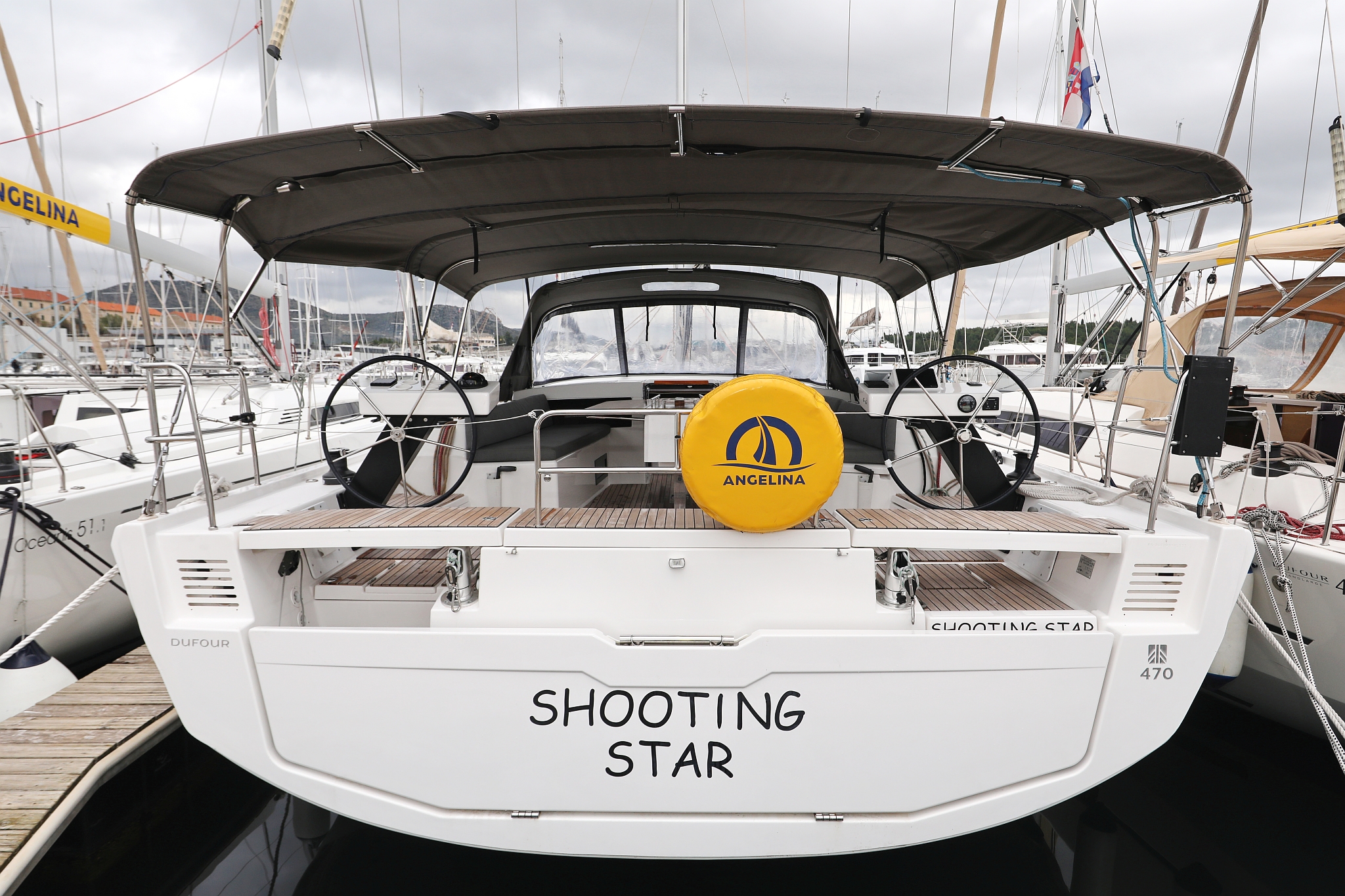 Photo #1 - Dufour 470 - 5 cab. (Shooting Star) in Sibenik - 34236