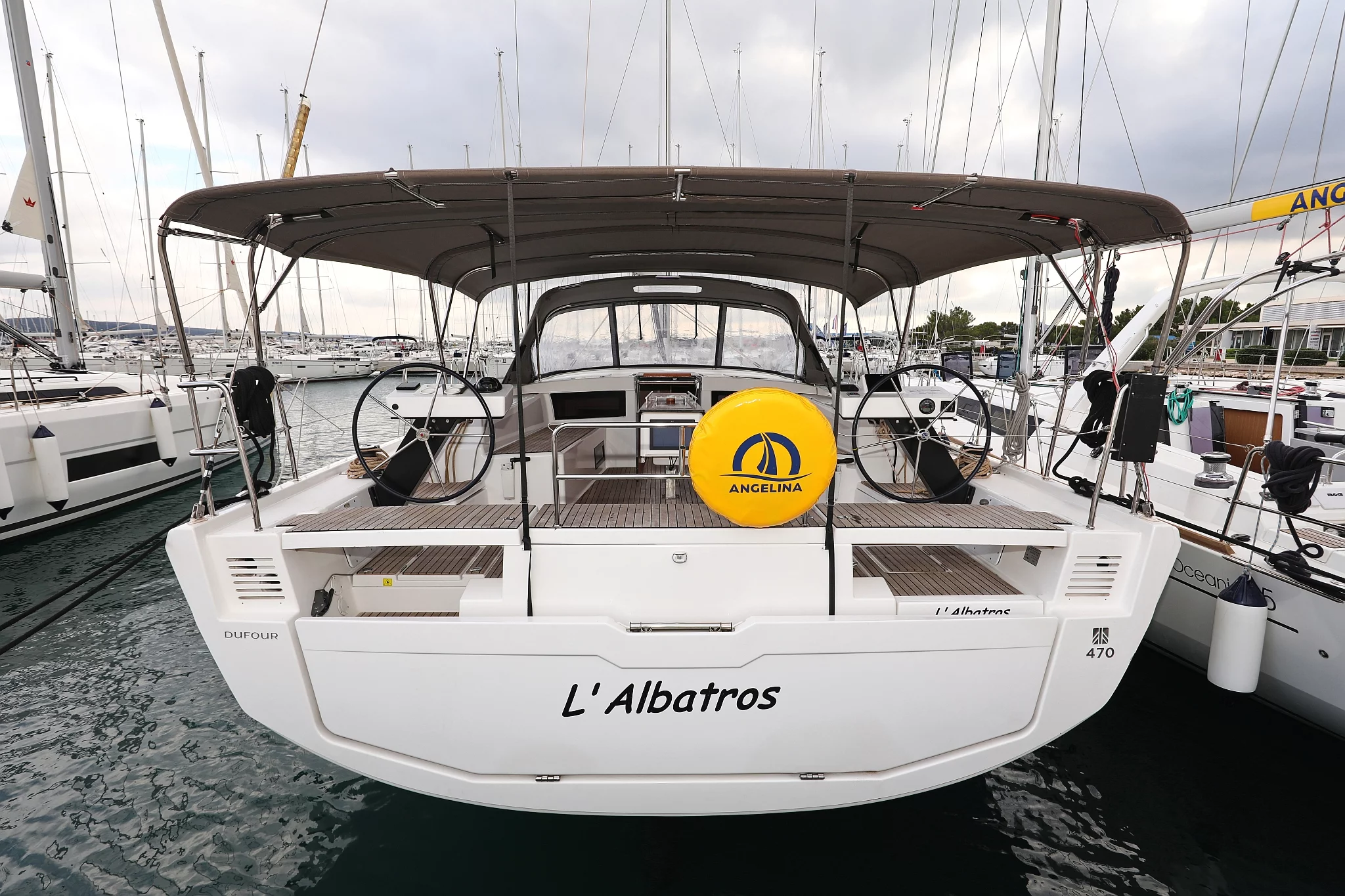 Dufour 470 - 4 cab. (L'Albatros)  - 0