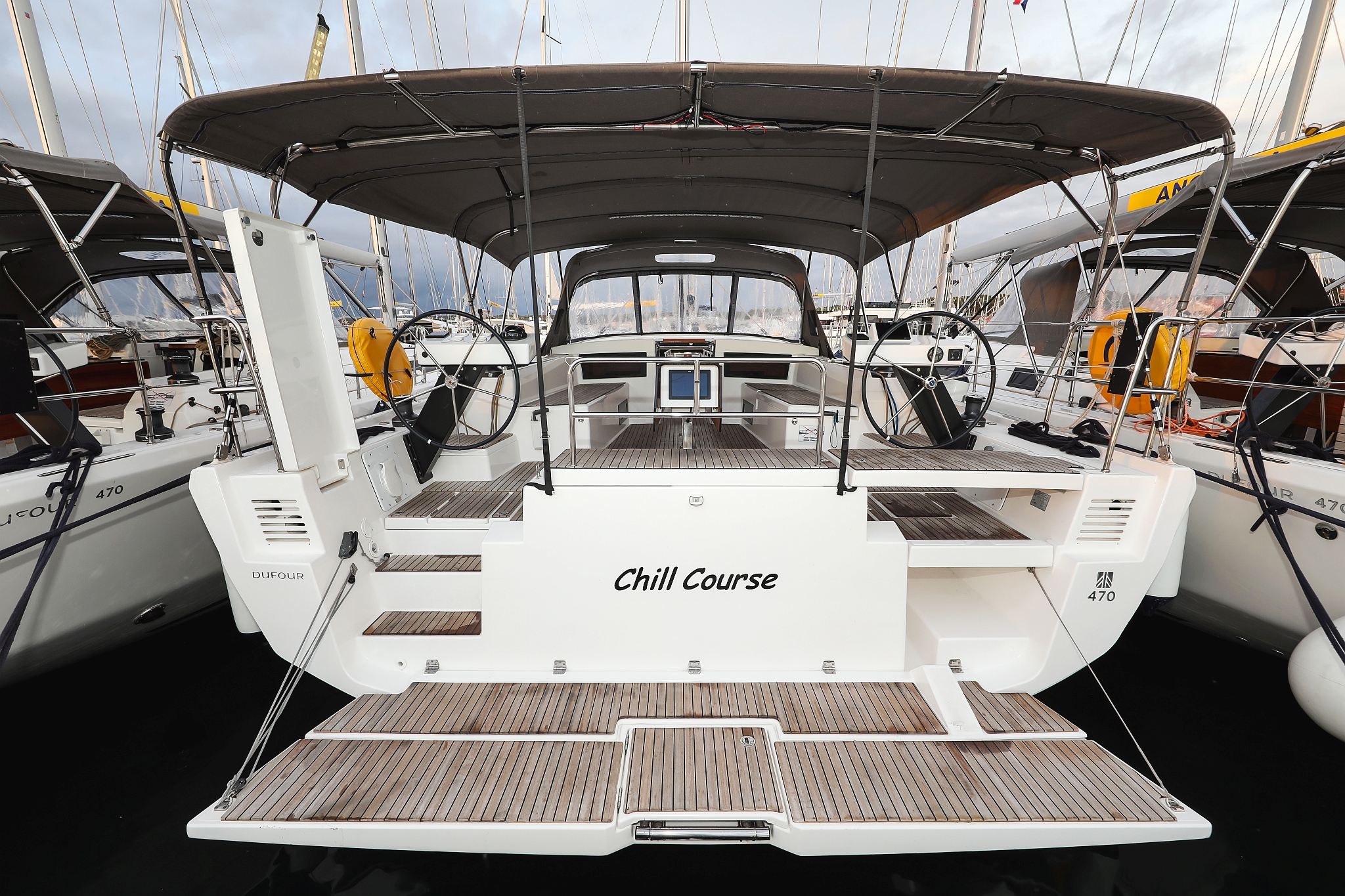 Photo #3 - Dufour 470 - 5 cab. (Chill Course) in Biograd - 34246