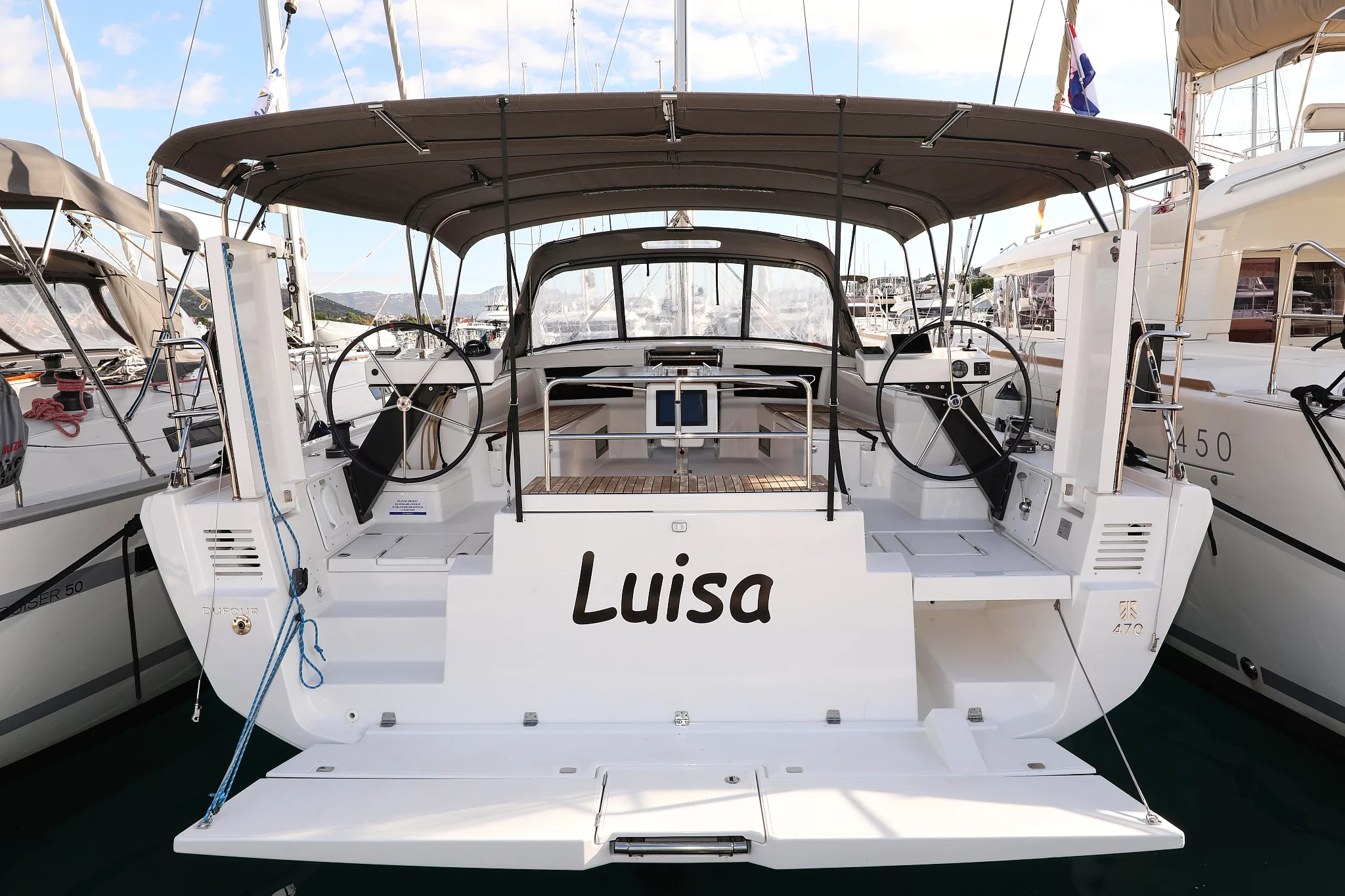 Dufour 470 - 4 cab. (Luisa)  - 0