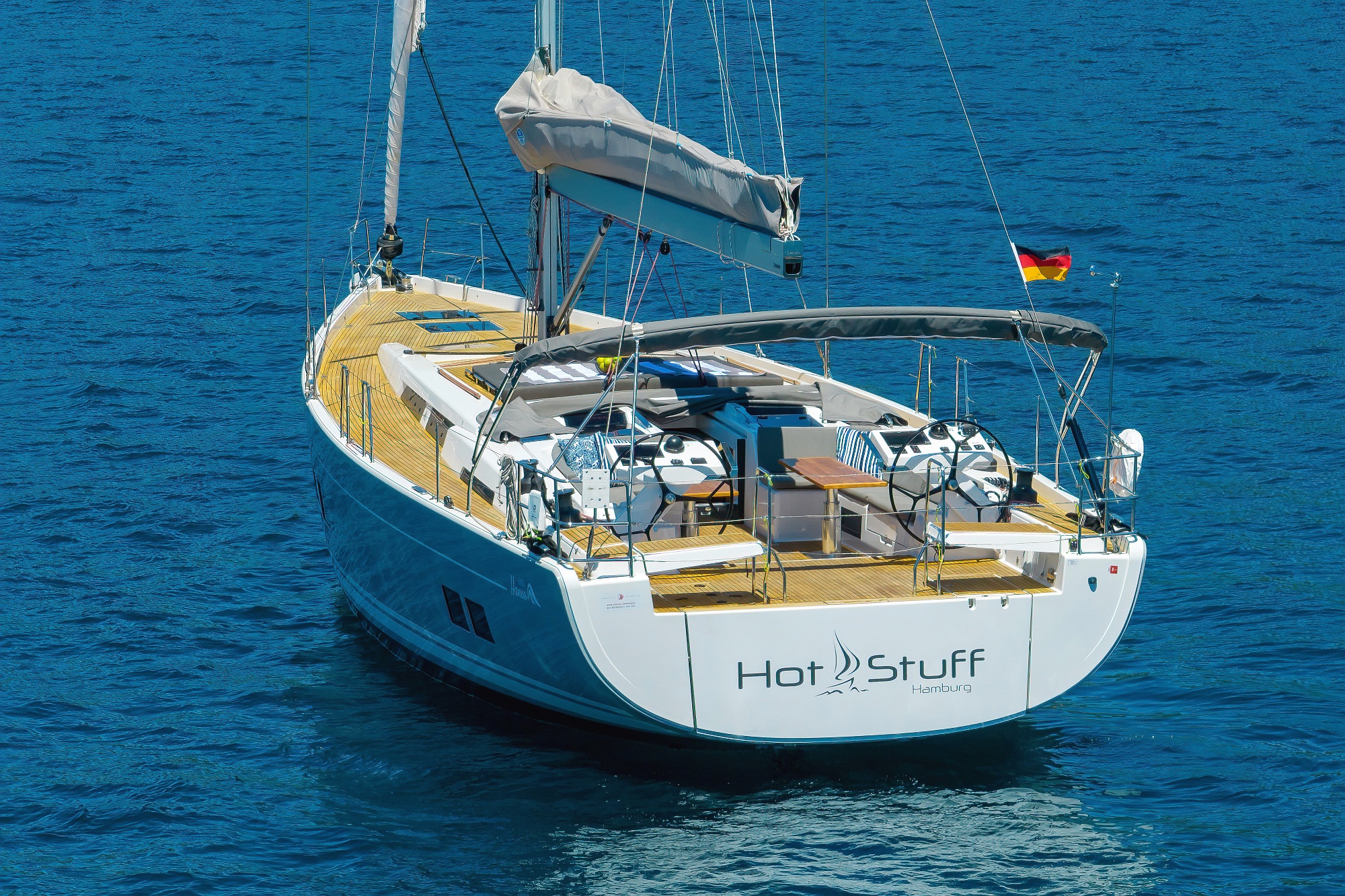 Photo #4 - Hanse 588 - 5 + 1 cab. (Hot Stuff) in Kastela - 34260
