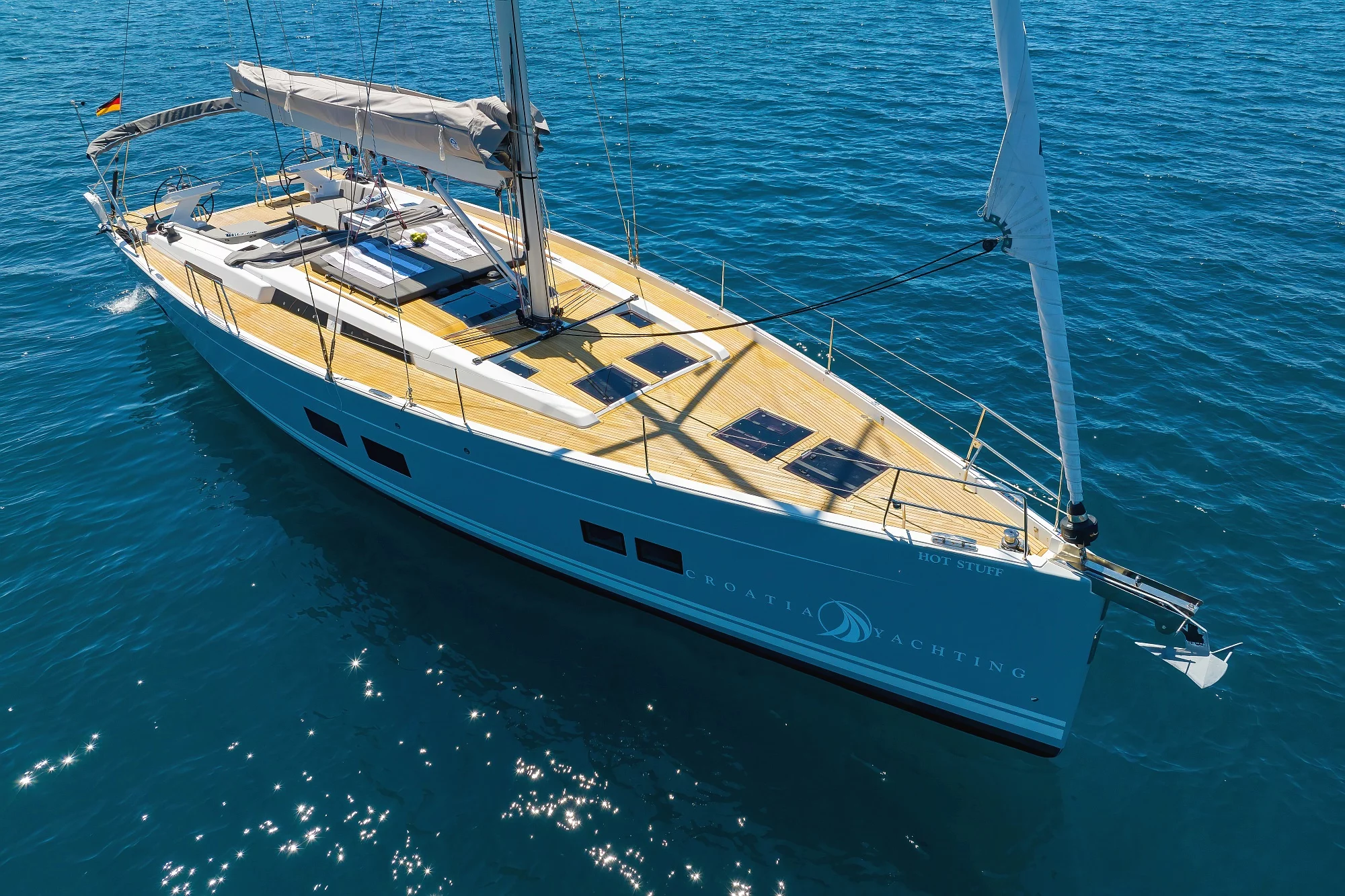 Hanse 588 - 5 + 1 cab. (Hot Stuff)  - 4