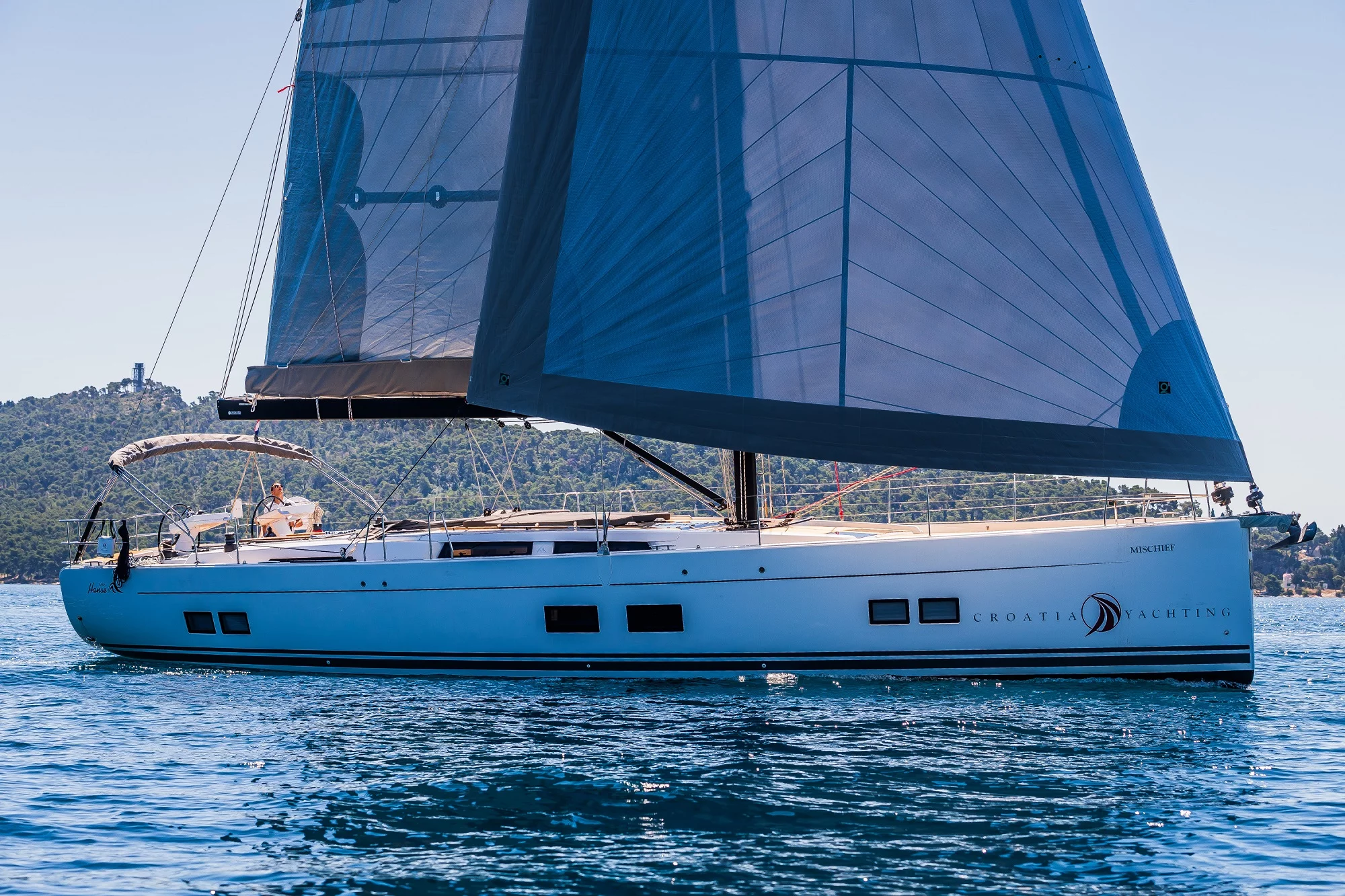 Hanse 588 - 4 + 1 cab. (Mischief 2.0)  - 0