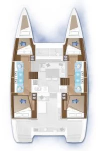 Lagoon 40 - 4 + 2 cab (Bahia Real)  - 1