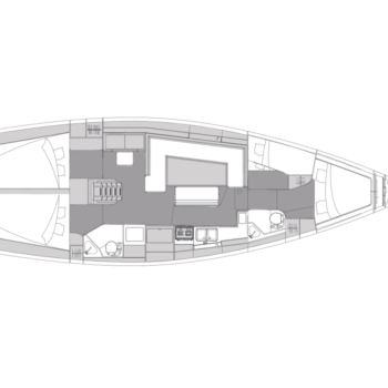 Photo #2 - Elan Impression 45.1 (Flamingo) in Trogir - 34347