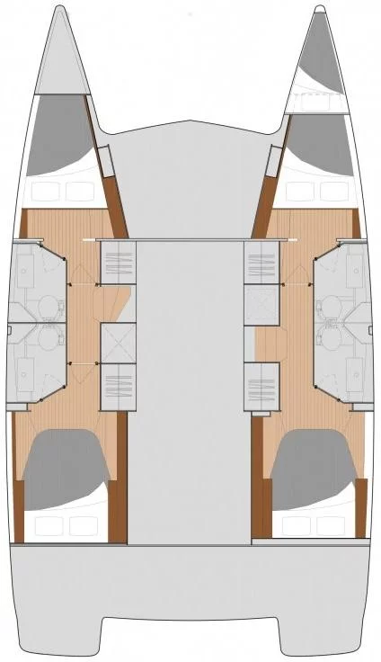 Fountaine Pajot Isla 40 - 4 + 1 cab. (Blue Orion)  - 1