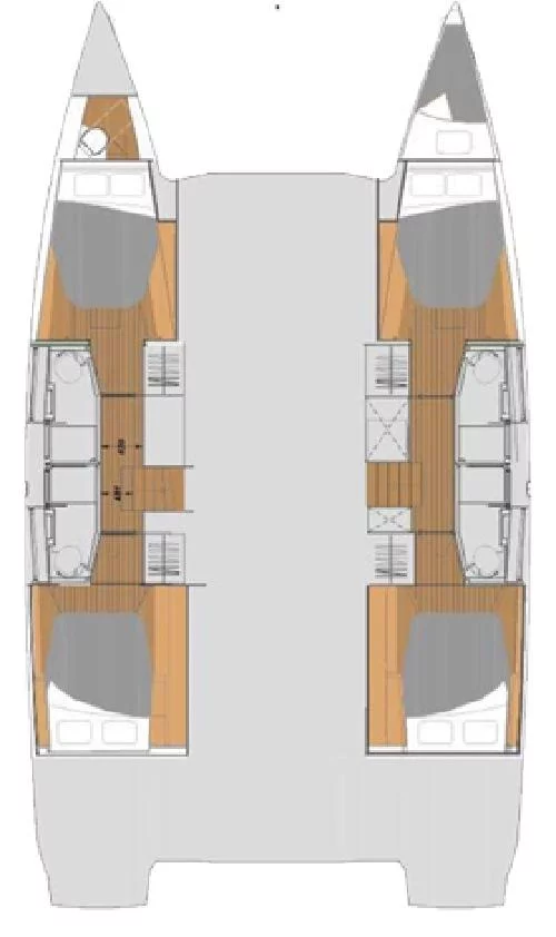 Fountaine Pajot Elba 45 - 4 cab. (Lalom)  - 1